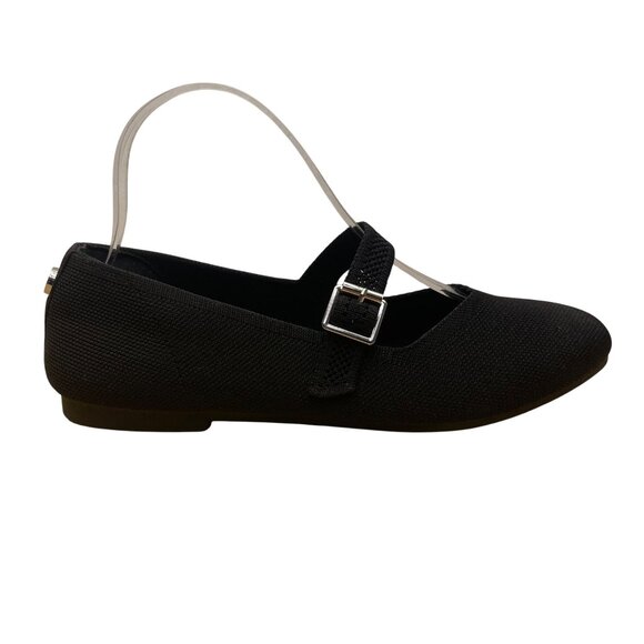 Steve Madden Women’s Black Adjustable Strap Richmond Mary Jane Flats Size 7.5 - Picture 1 of 10